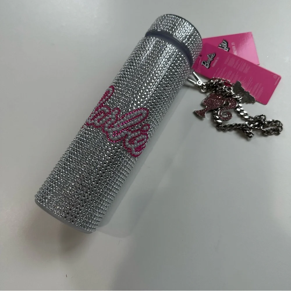 Barbie x Forever 21 | Barbie Rhinestone Water Bottle - Picture 8 of 10